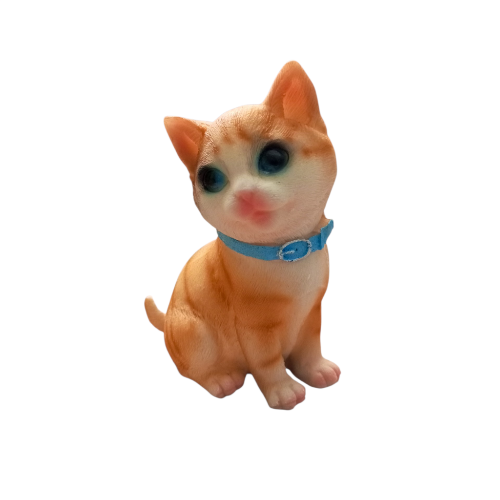 Dekoratif Sarman Kedi Biblosu